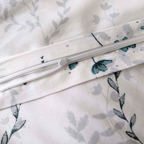 Pościel bawełniana AQUA MAVI/160x200 COTTONLOVE EXCLUSIVE