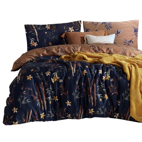 Pościel satyna bawełniana BAMBOO FLOWER/160x200.EXCLUSIVE