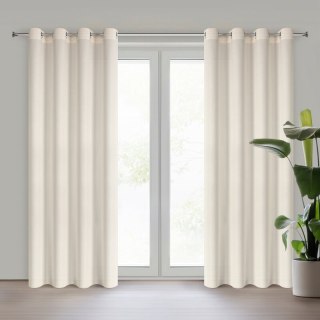 ZASŁONA GOTOWA ADELINA 140 X 250 CM KREMOWY