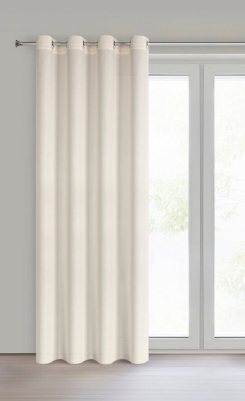 ZASŁONA GOTOWA ADELINA 140 X 250 CM KREMOWY