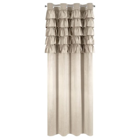 ZASŁONA GOTOWA AURA 140 X 250 CM BEŻOWY