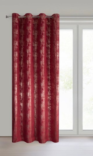 ZASŁONA GOTOWA INGRID 140 X 250 CM BORDOWY