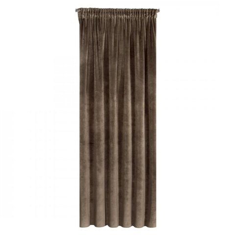 ZASŁONA GOTOWA VILLA NA TAŚMIE 140 X 270 CM BRĄZOWY