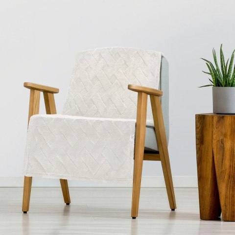 KOC D91 CARO 70 X 160 CM KREMOWY