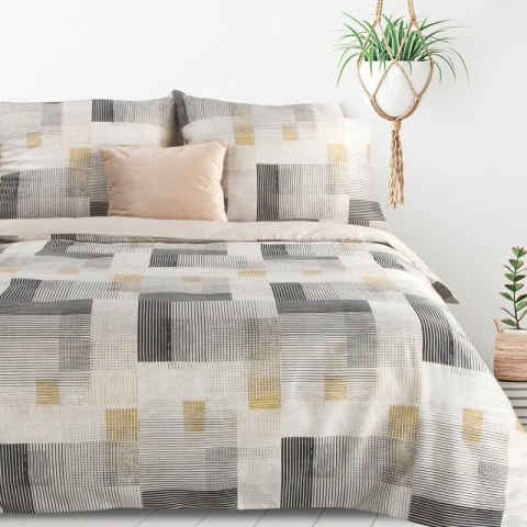 KOMPLET POŚCIELI HOME 06 160 X 200 CM STALOWY