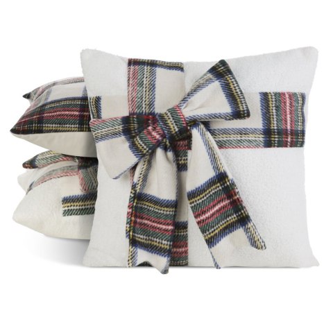 POSZEWKA ŚWIĄTECZNY 139 45 X 45 CM KREMOWY