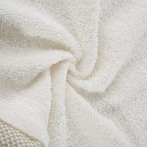 RĘCZNIK ABBIE (02) 50 X 90 CM KREMOWY