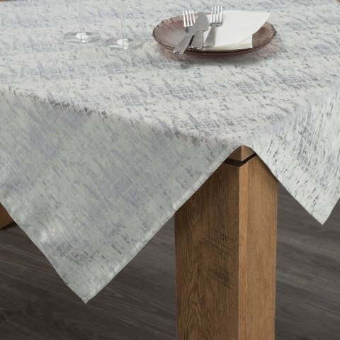 OBRUS ALINA 140 X 220 CM SREBRNY