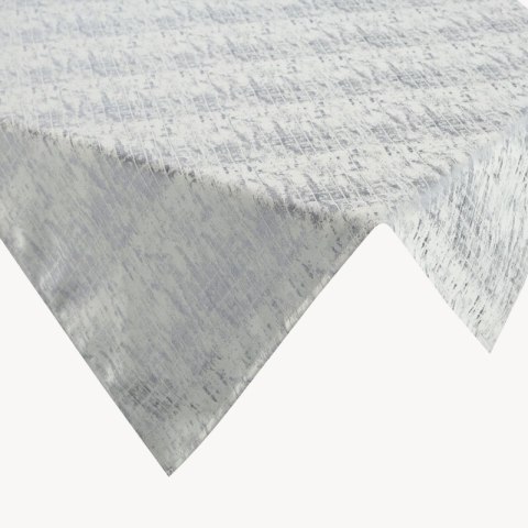 OBRUS ALINA 140 X 220 CM SREBRNY