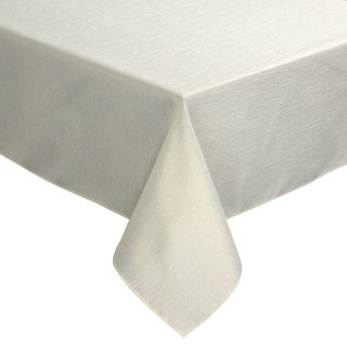 OBRUS DAGA 140 X 180 CM KREMOWY
