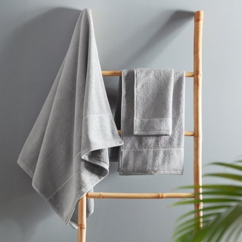 RĘCZNIK ARIA (02) 70 X 140 CM SREBRNY