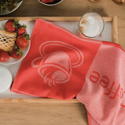 DRINK Ścierka kuchenna, rozmiar 50x70cm, kolor czerwony 005 (promocja)