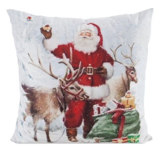 POSZEWKA ŚWIĄTECZNY 198 45 X 45 CM BIAŁY