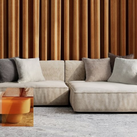 POSZEWKA VANI 45 X 45 CM JASNOBEŻOWY