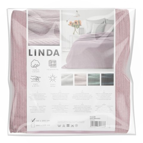 KOC SI/K/LINDA/RÓŻ 150X200