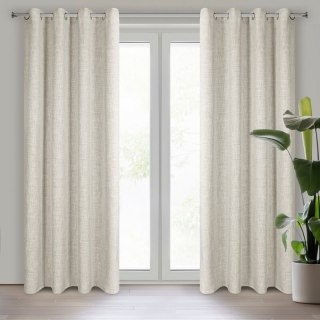 ZASŁONA GOTOWA ROMA 140 X 250 CM NATURALNY