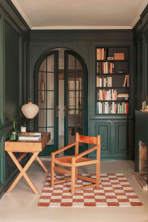 Dywan bawełniany Kitchen Tiles Toffee 90x130 cm Lorena Canals