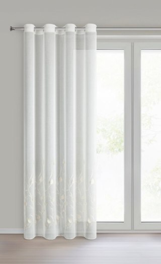 FIRANA GOTOWA BROKLYN 140 X 250 CM BIAŁY