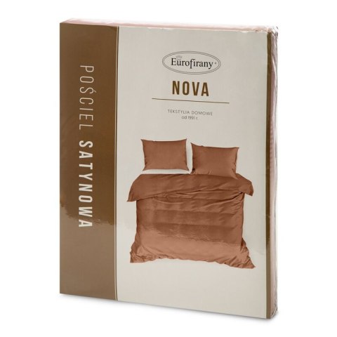 KOMPLET POŚCIELI NOVA3 140 X 200 CM CEGLASTY