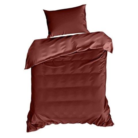 KOMPLET POŚCIELI NOVA3 160 X 200 CM BURGUNDOWY