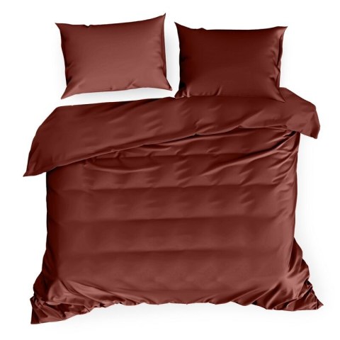 KOMPLET POŚCIELI NOVA3 220 X 200 CM BURGUNDOWY