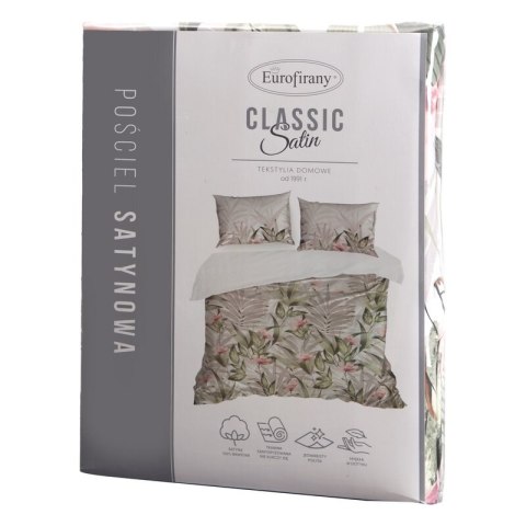KOMPLET POŚCIELI SATYNOWEJ SPRING 08 220 X 200 CM BIAŁY