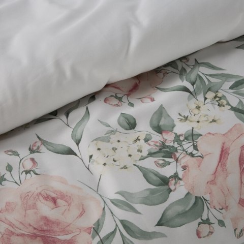 KOMPLET POŚCIELI SATYNOWEJ SPRING 13 160 X 200 CM BIAŁY