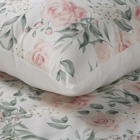 KOMPLET POŚCIELI SATYNOWEJ SPRING 13 160 X 200 CM BIAŁY