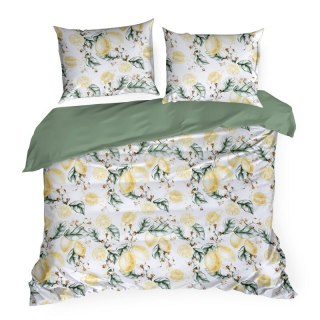 KOMPLET POŚCIELI SATYNOWEJ SPRING 91 140 X 200 CM BIAŁY