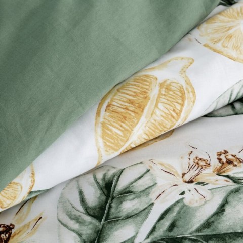 KOMPLET POŚCIELI SATYNOWEJ SPRING 91 140 X 200 CM BIAŁY