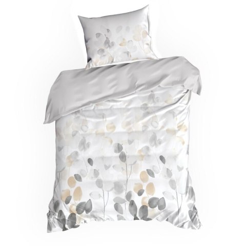 KOMPLET POŚCIELI SATYNOWEJ SPRING 94 140 X 200 CM BIAŁY