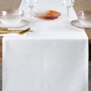 OBRUS KATE 40 X 140 CM BIAŁY