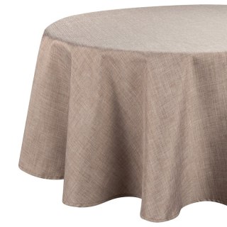 OBRUS KATE O 150 CM BEŻOWY