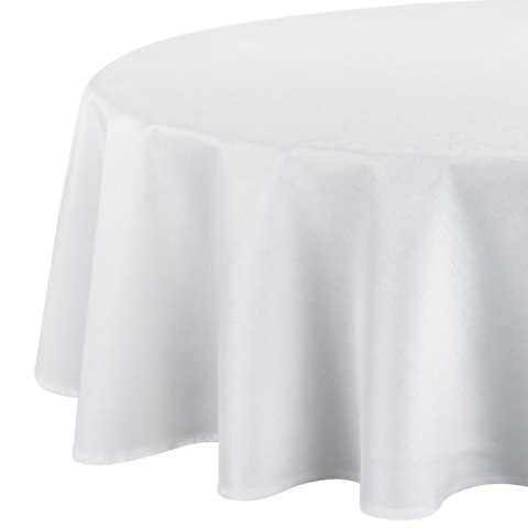 OBRUS KATE O 150 CM BIAŁY