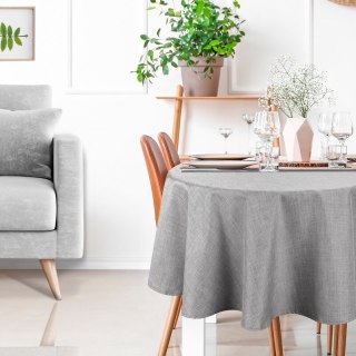 OBRUS KATE O 150 CM SREBRNY