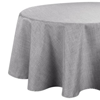 OBRUS KATE O 150 CM SREBRNY