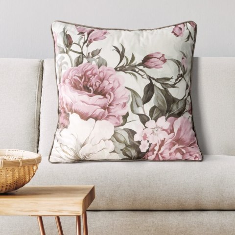 POSZEWKA PEONY 45 X 45 CM KREMOWY