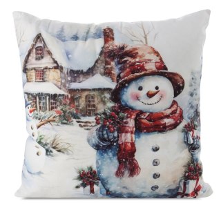 POSZEWKA ŚWIĄTECZNY 199 45 X 45 CM BIAŁY