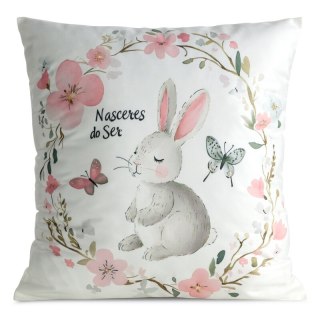 POSZEWKA WIOSNA 128 45 X 45 CM BIAŁY