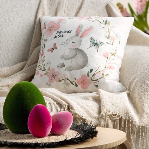 POSZEWKA WIOSNA 128 45 X 45 CM BIAŁY