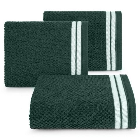 RĘCZNIK MADLEN (07) 70 X 140 CM CIEMNOZIELONY