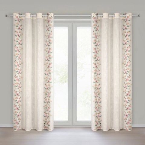 ZASŁONA GOTOWA VANESA 140 X 250 CM NATURALNY