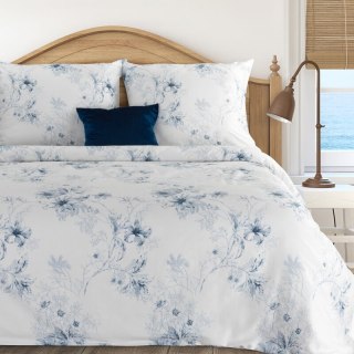 KOMPLET POŚCIELI SATYNOWEJ SPRING 93 160 X 200 CM BIAŁY