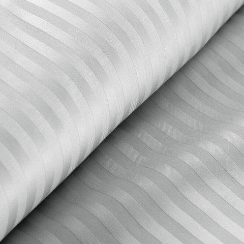 KOMPLET POŚCIELI SATYNOWEJ VERA 140 X 200 CM JASNOSZARY