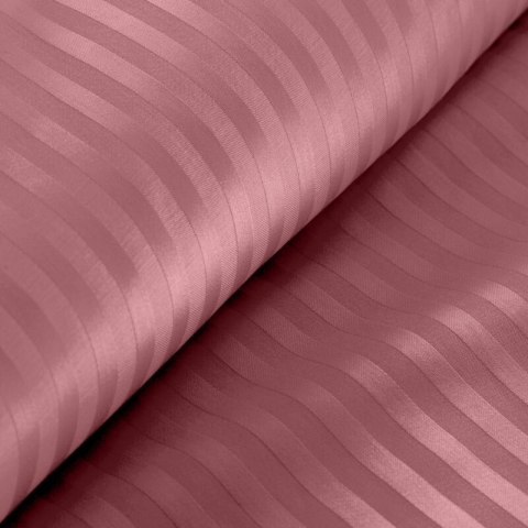 KOMPLET POŚCIELI SATYNOWEJ VERA 140 X 200 CM PUDROWY RÓŻ