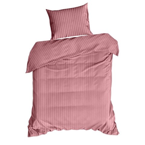 KOMPLET POŚCIELI SATYNOWEJ VERA 160 X 200 CM PUDROWY RÓŻ