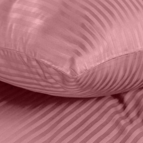 KOMPLET POŚCIELI SATYNOWEJ VERA 160 X 200 CM PUDROWY RÓŻ