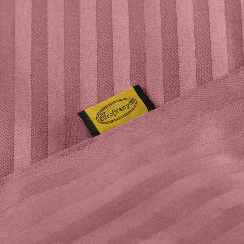 KOMPLET POŚCIELI SATYNOWEJ VERA 220 X 200 CM PUDROWY RÓŻ