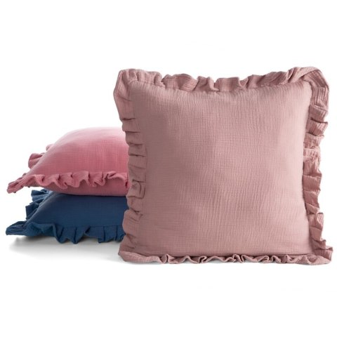 POSZEWKA MUSLIN 1 45 X 45 CM BIAŁY