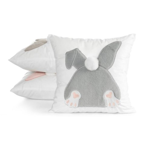 POSZEWKA WIOSNA 129 45 X 45 CM SREBRNY